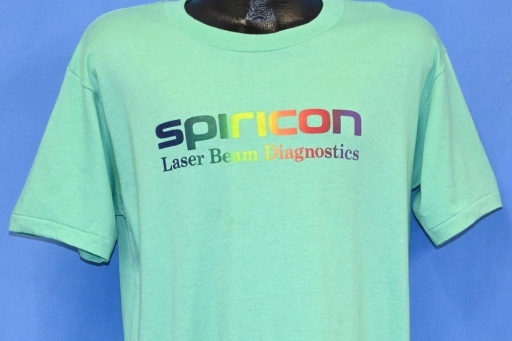 80s Spiricon Laser Beam Diagnostics Rainbow Logo t-shirt product image 1