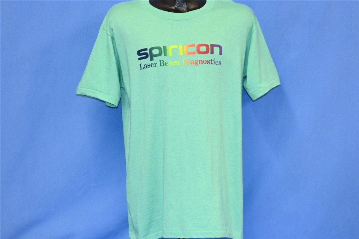 80s Spiricon Laser Beam Diagnostics Rainbow Logo t-shirt product image 2