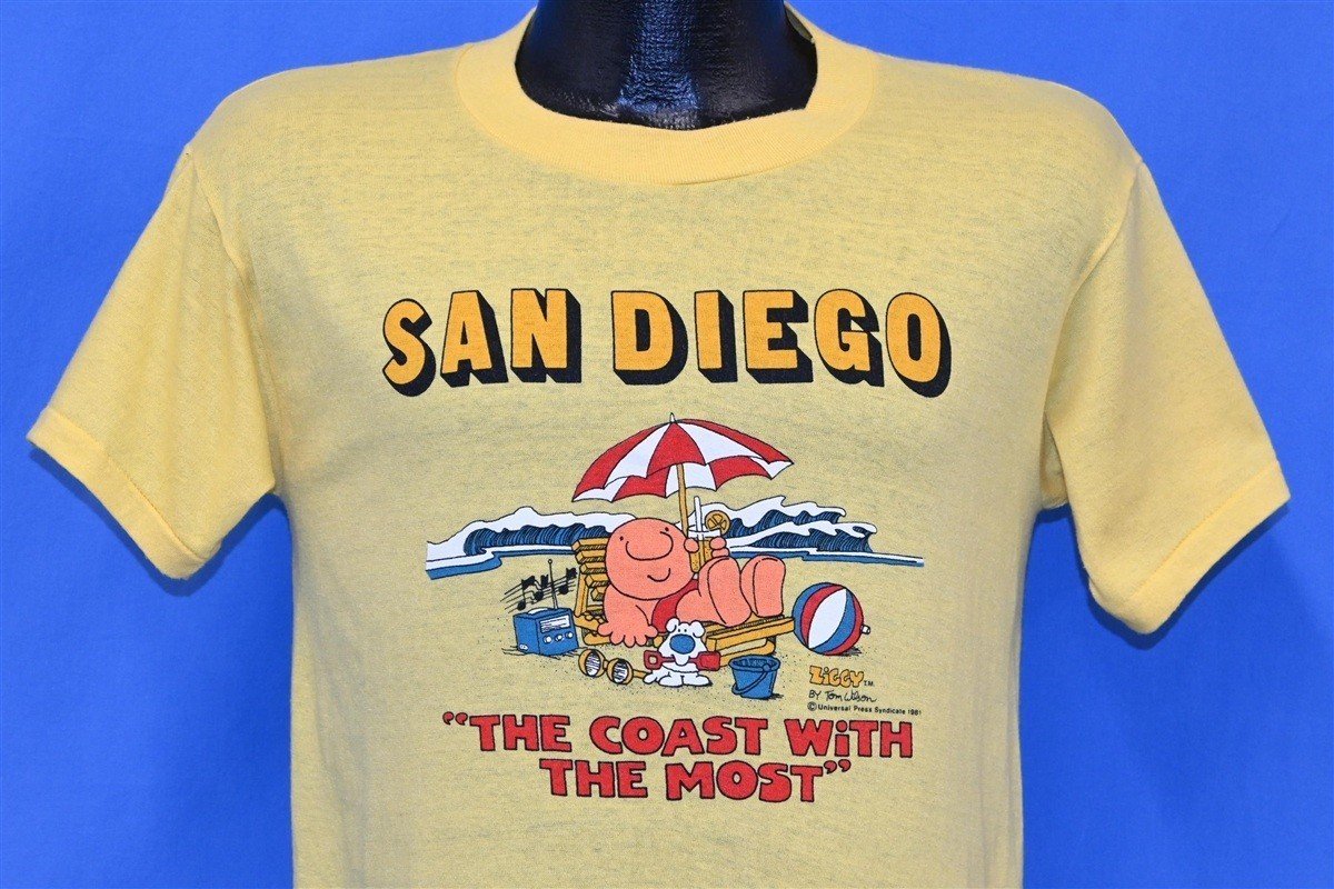 80s San Diego Ziggy Coast With the Most CA t-shirt Medium product image 1