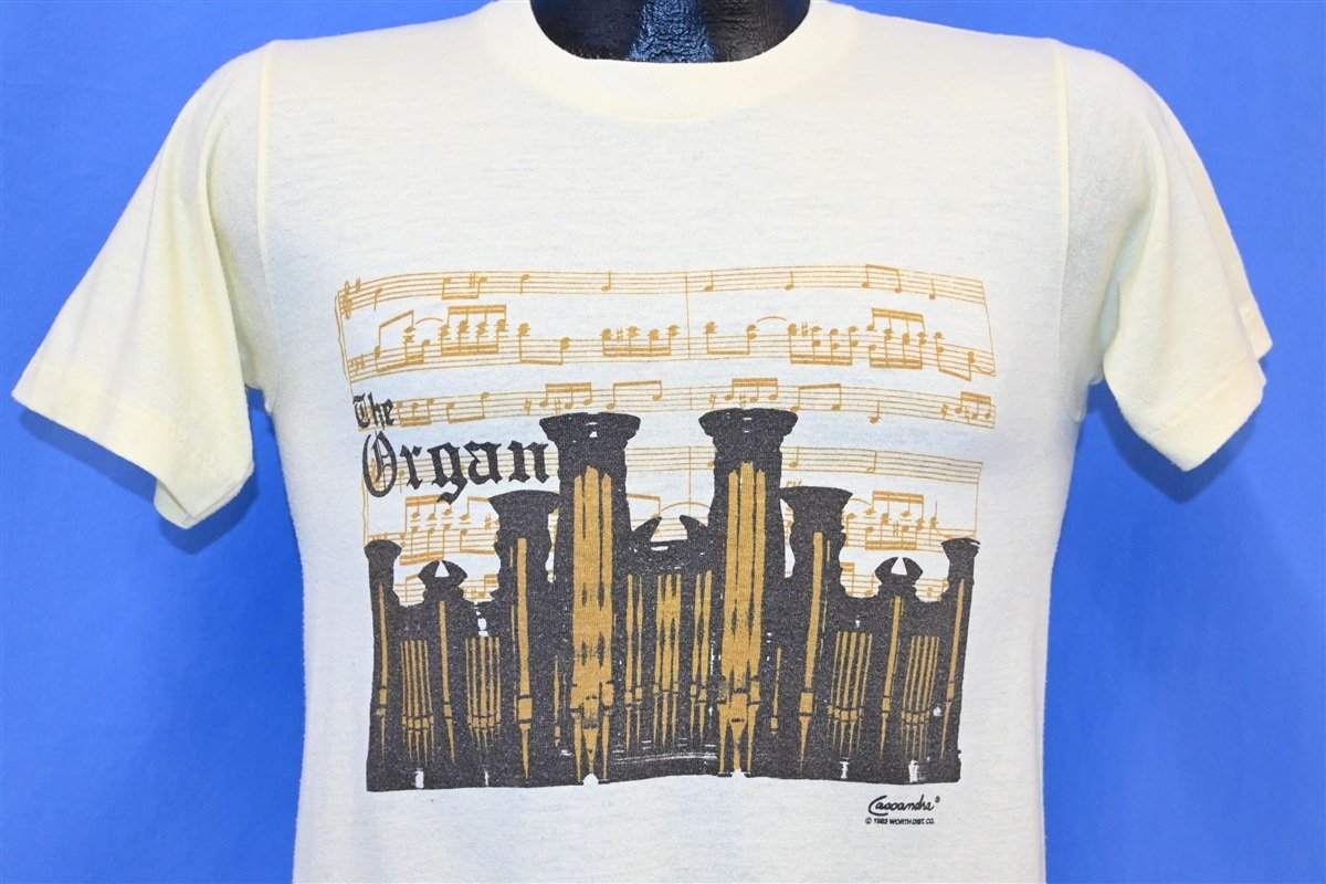 80s Organ Instrument Cassandra Music Notes t-shirt Small product image 1