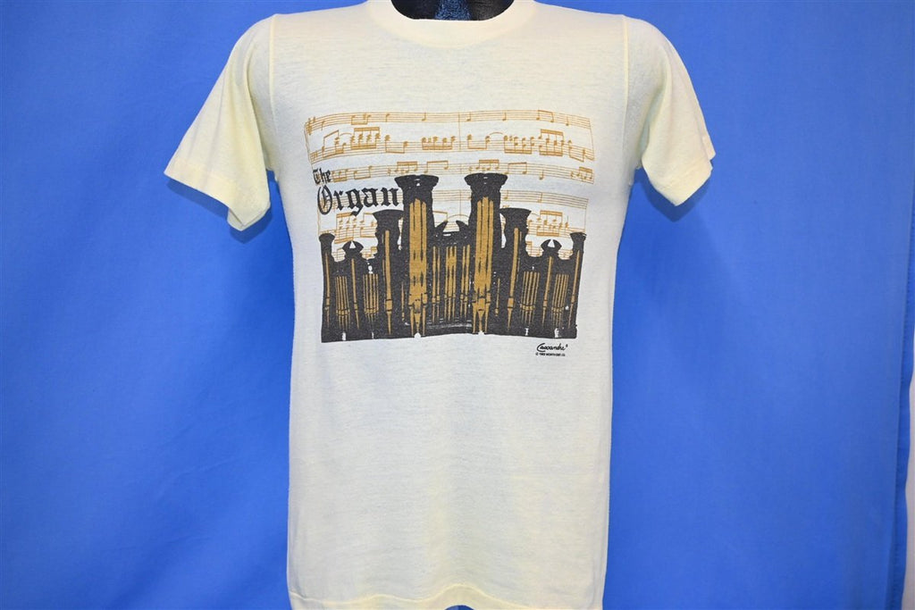 80s Organ Instrument Cassandra Music Notes t-shirt Small product image 2