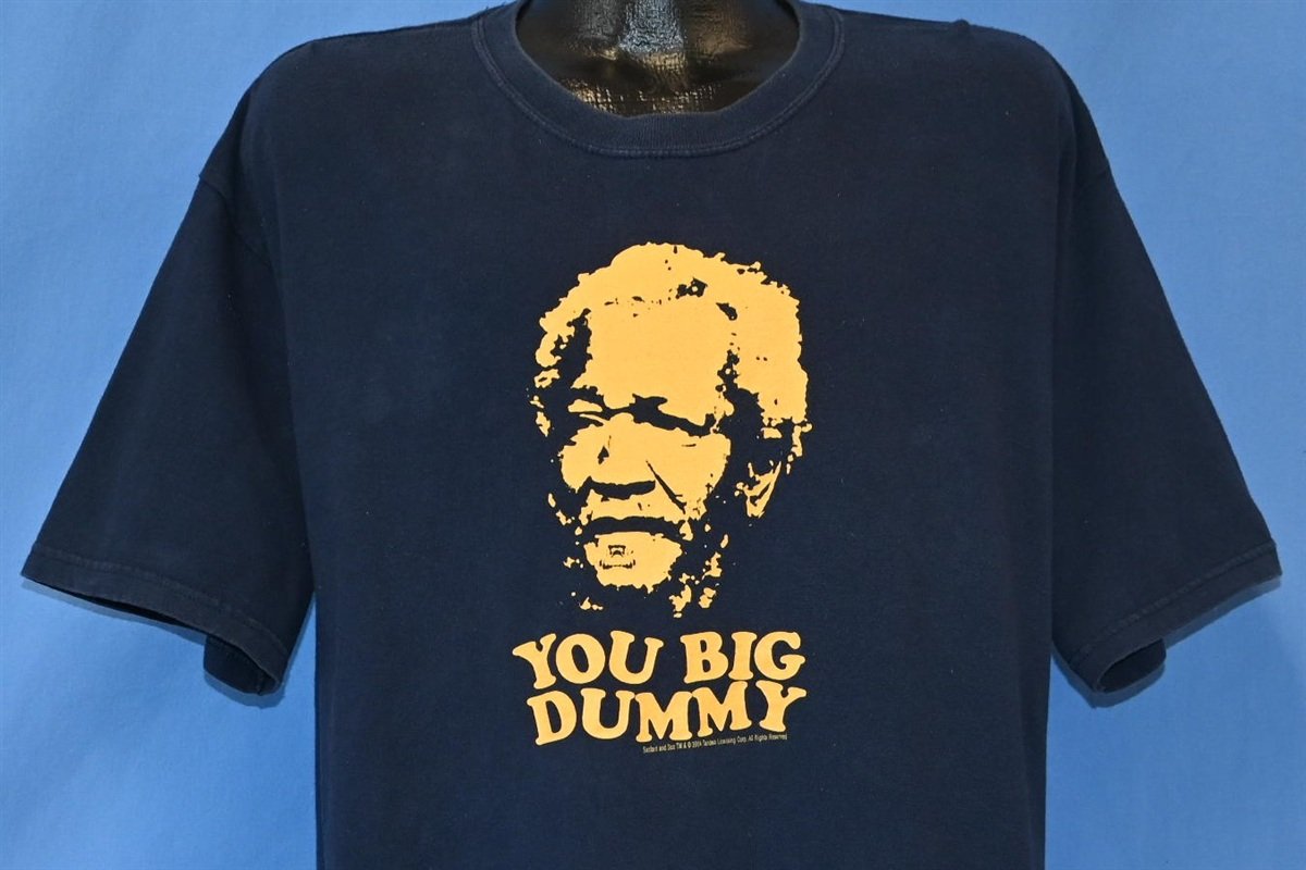 Y2K Sanford & Son You Big Dummy Funny t-shirt Extra Large product image 1