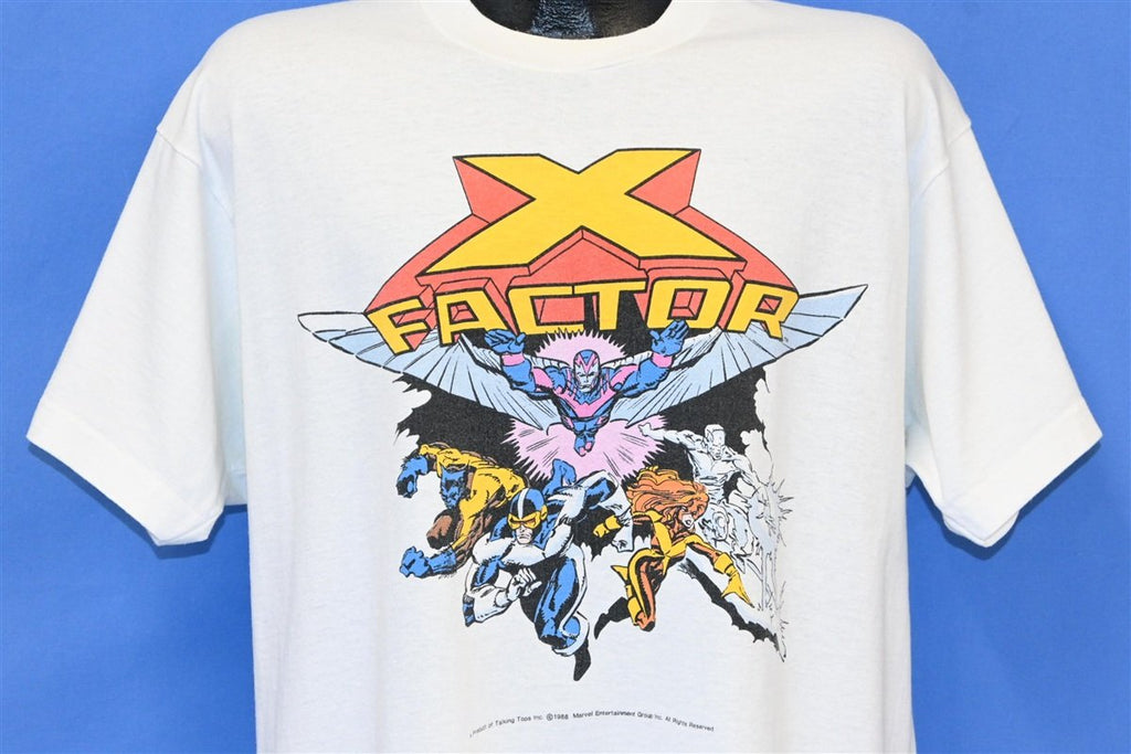 80s X-Men X Factor Marvel Comics Superhero t-shirt Extra product image 1