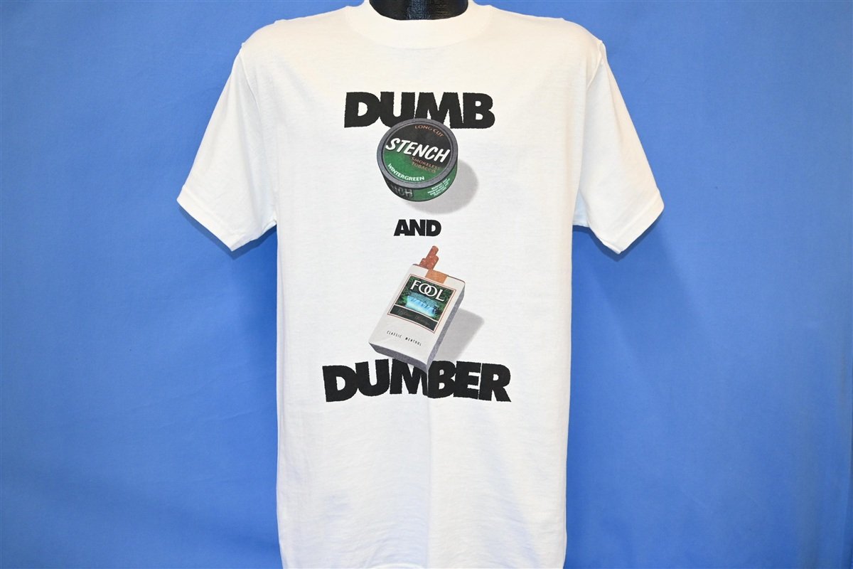 90s Dumb & Dumber Anti Smoking Parody t-shirt Medium product image 2