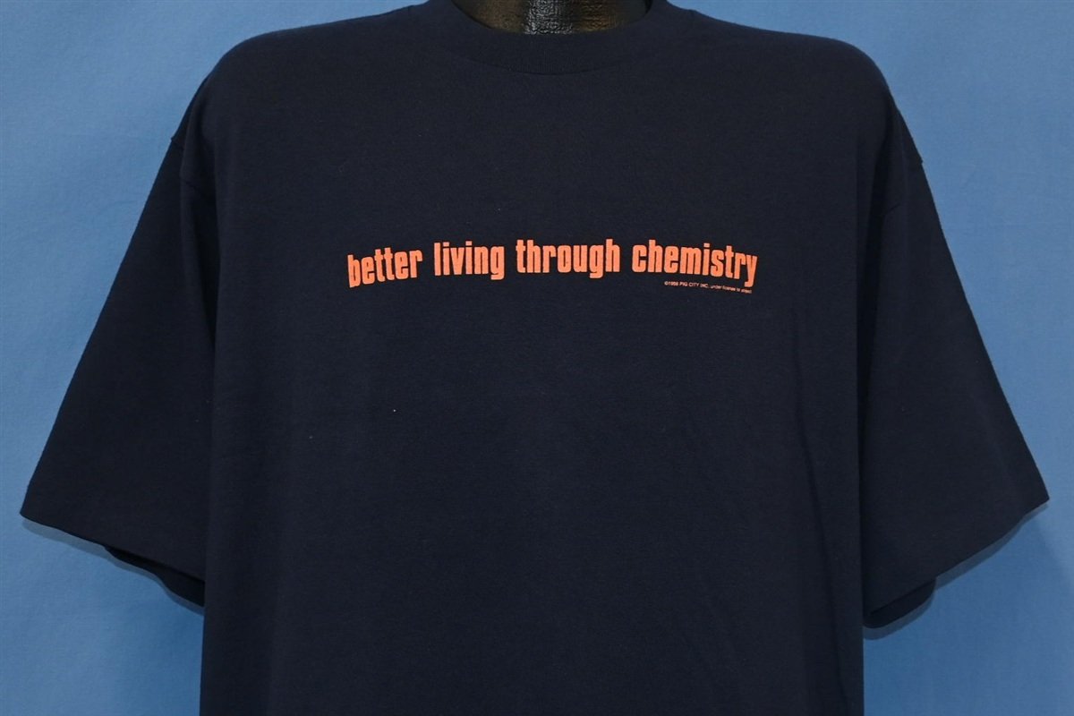 90s Fatboy Slim Living Through Chemistry t-shirt Extra Large product image 1
