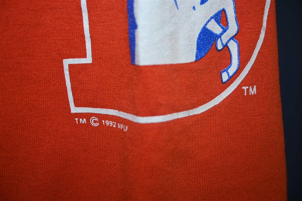 90s Denver Broncos NFL Football V-Neck Jersey t-shirt Large product image 5