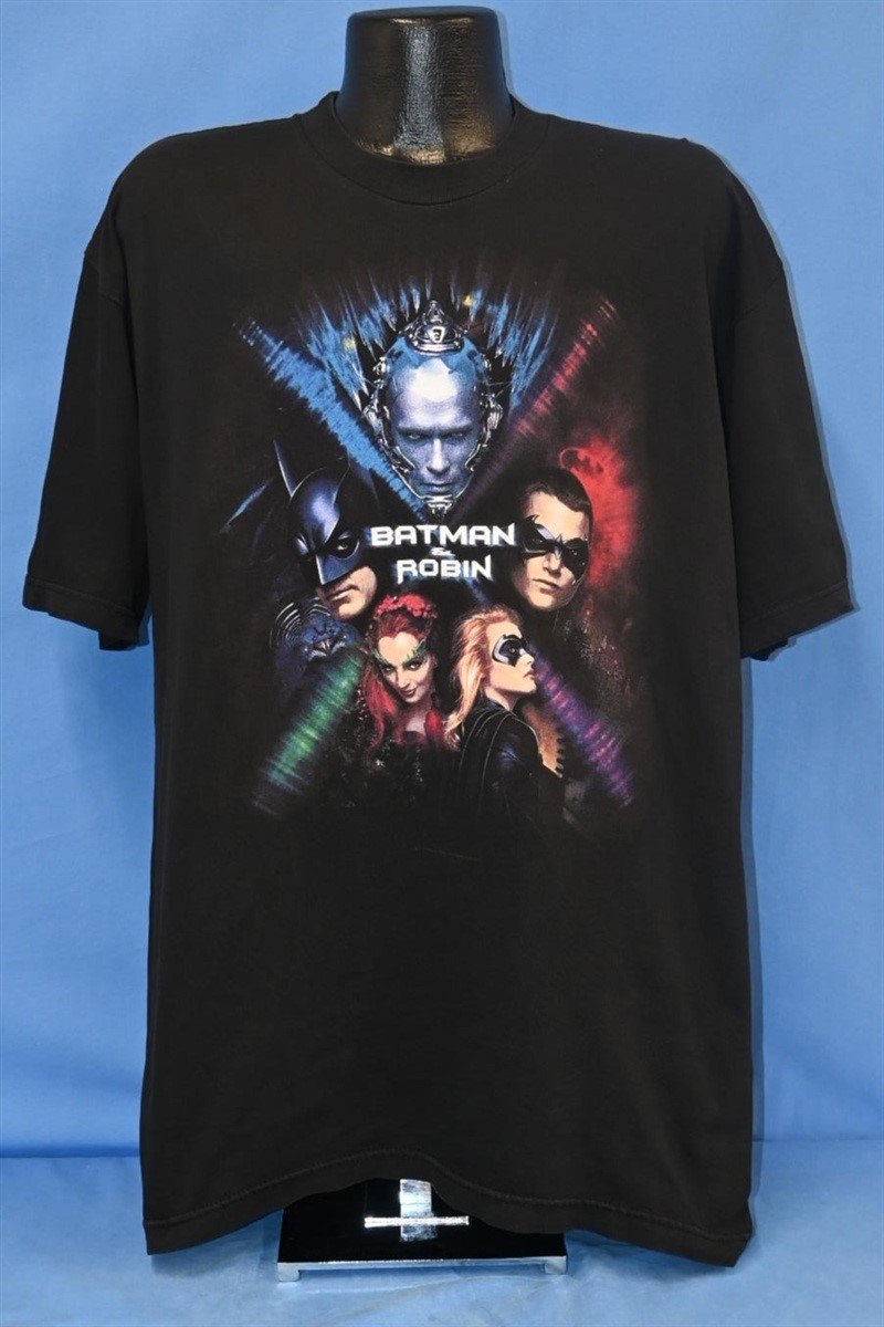 90s Batman & Robin DC Comics Superhero Movie t-shirt Extra product image 2