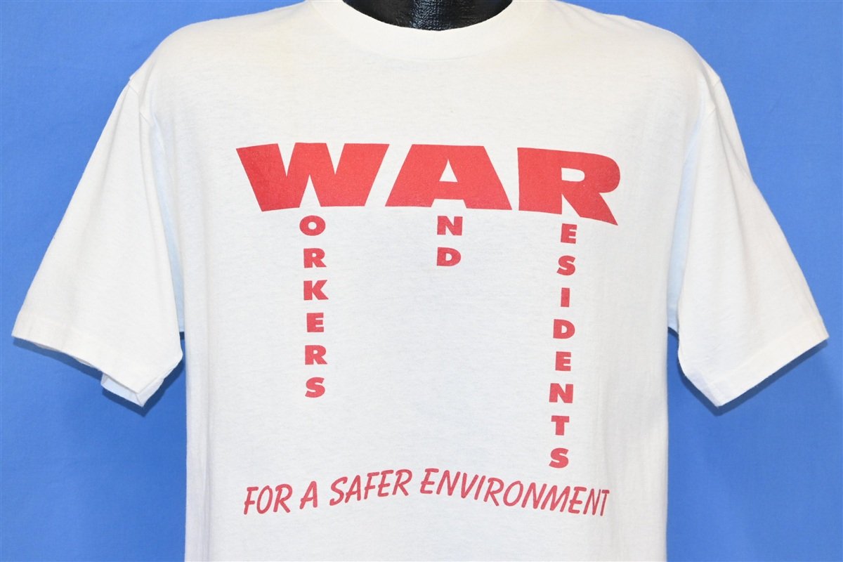 90s WAR Workers And Residents Safer Environment t-shirt product image 1