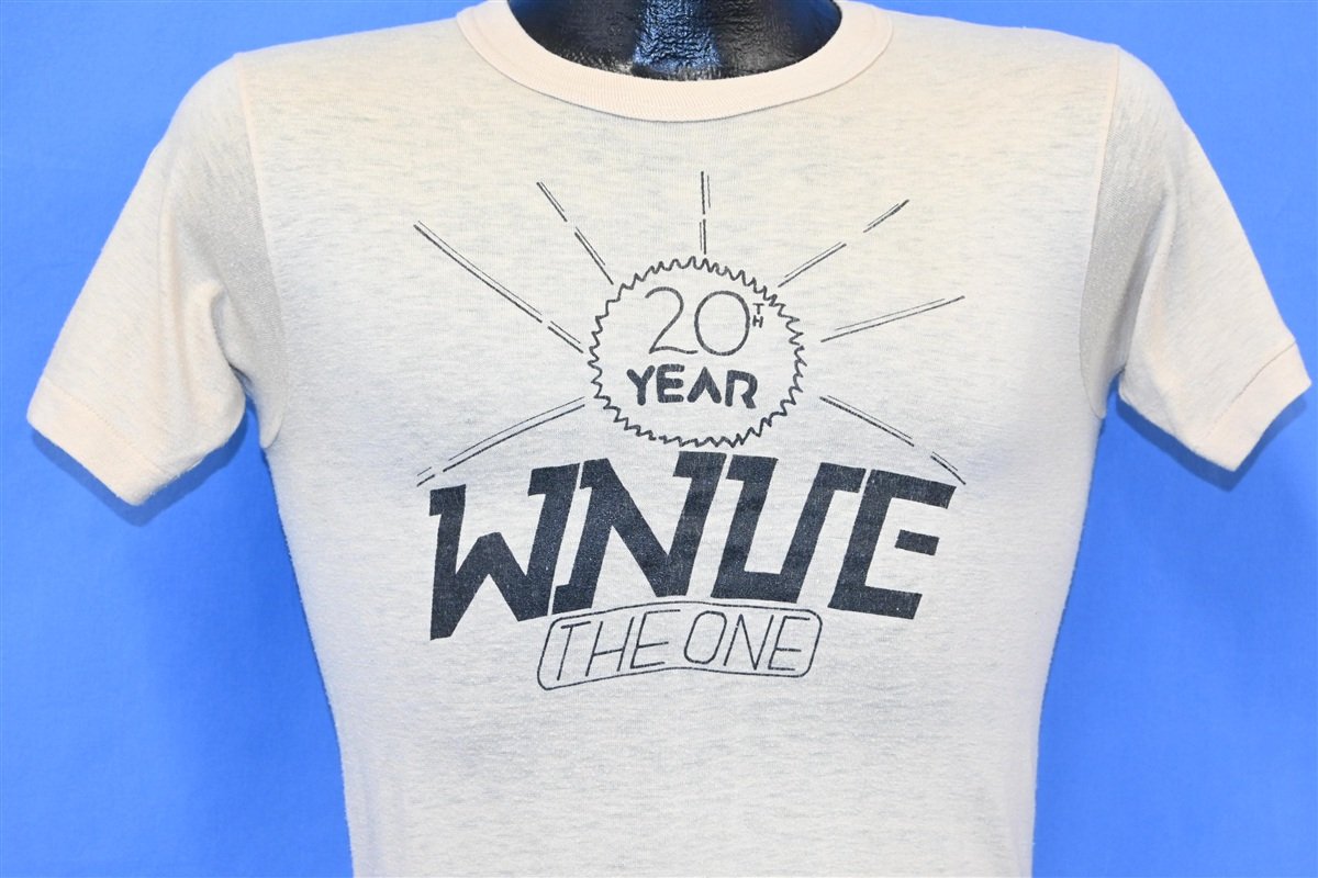 70s WNUE The One 20th Year Ft. Walton Beach t-shirt Extra product image 1