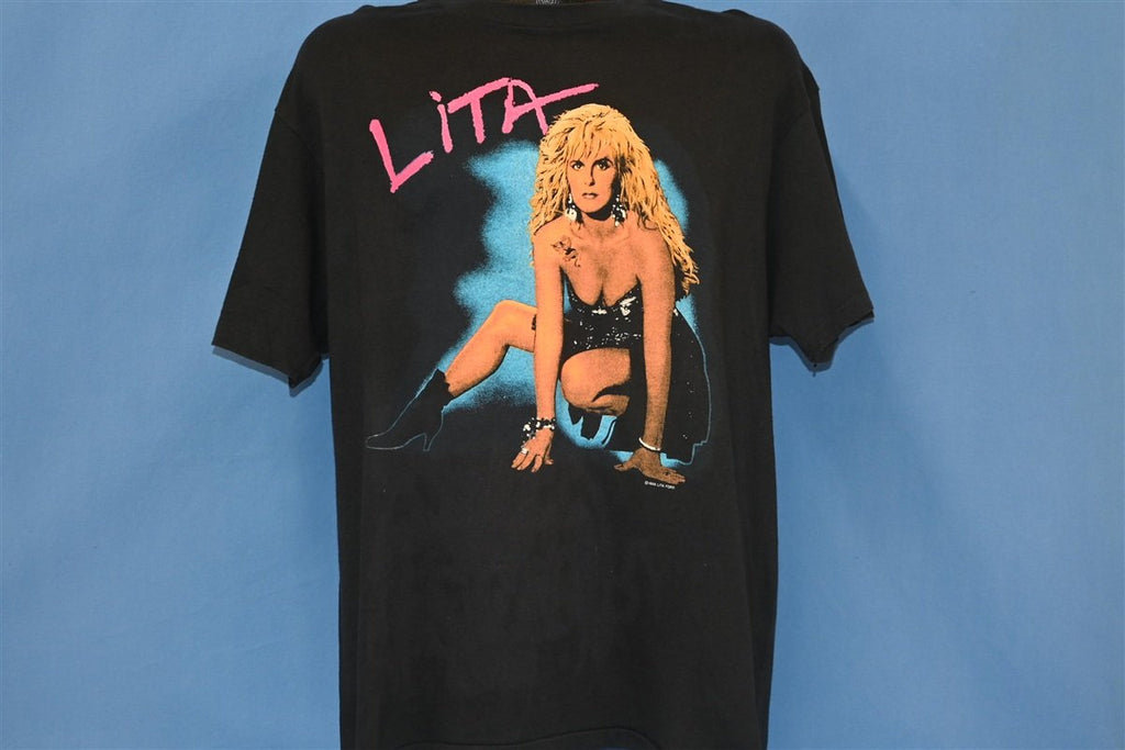 80s Lita Ford 1988 Album Kiss Me Deadly t-shirt Extra Large product image 2