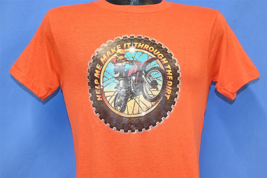 70s Help Me Make It Through the Dirt Iron On t-shirt Small product image 1