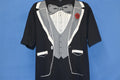 80s Tux Tuxedo Black Tie Funny Costume t-shirt Extra Large product image 1