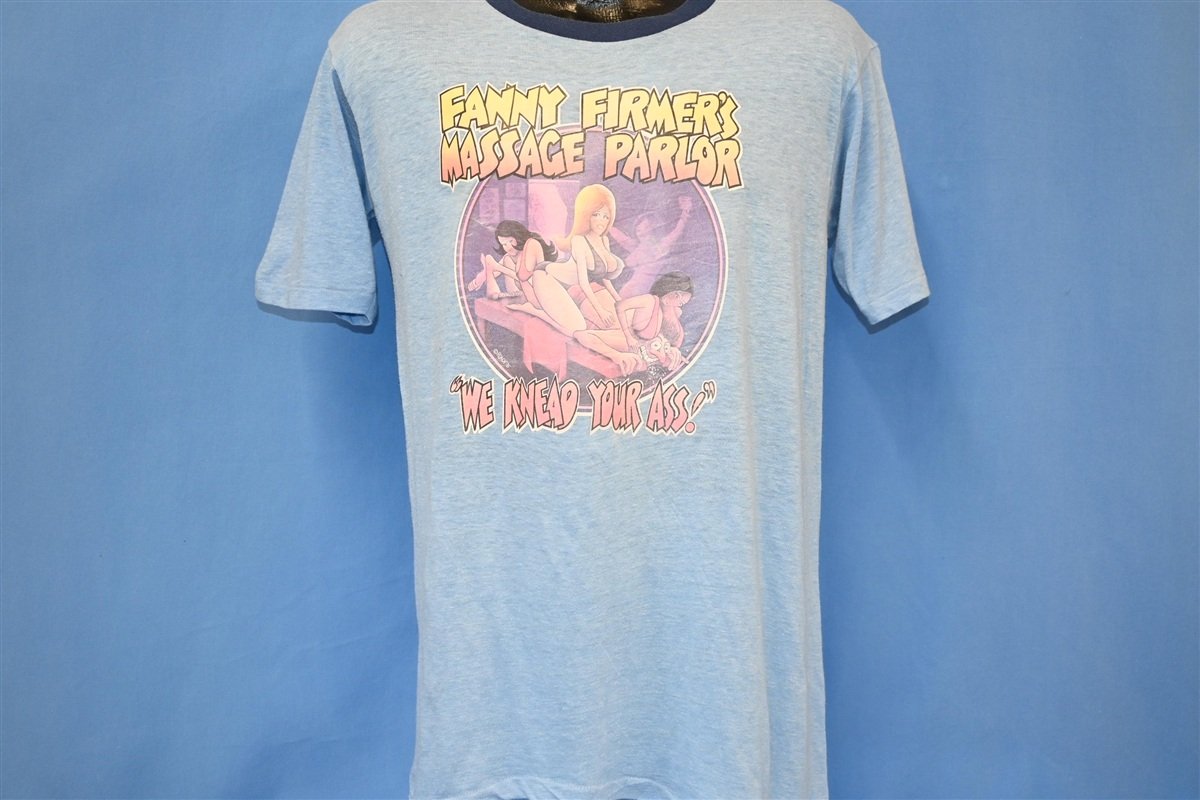 70s Fanny Firmer Massage Parlor Funny Iron On t-shirt Medium product image 2