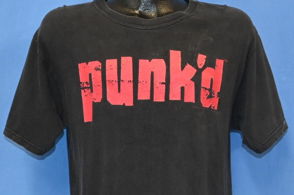 Y2K Punk'd MTV Reality Show Ashton Kutcher t-shirt Large product image 1