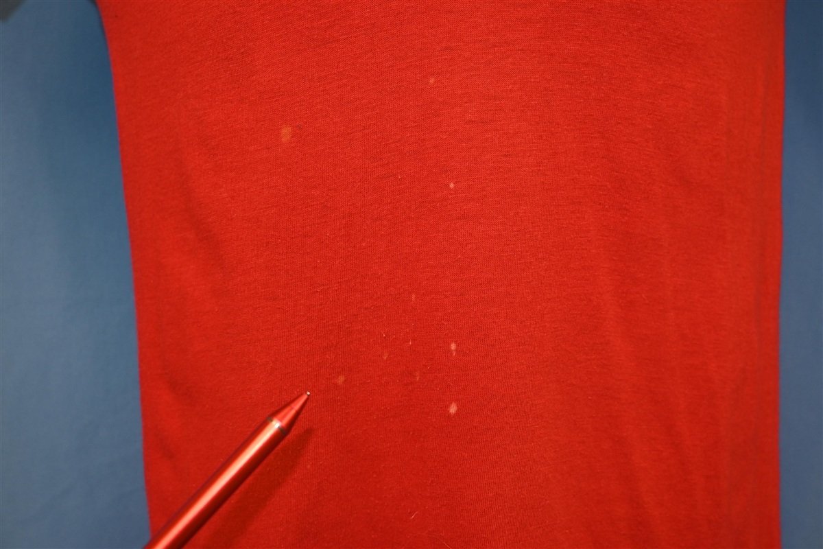 80s Bantams Blank Red Black Solid Colorblocked t-shirt Small product image 3