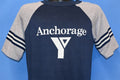 80s Anchorage YMCA Logo Striped Raglan Sleeve t-shirt Medium product image 1