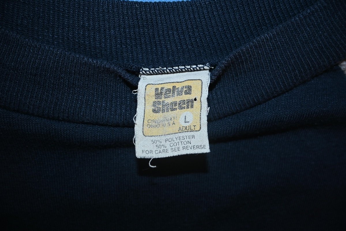 80s Anchorage YMCA Logo Striped Raglan Sleeve t-shirt Medium product image 4