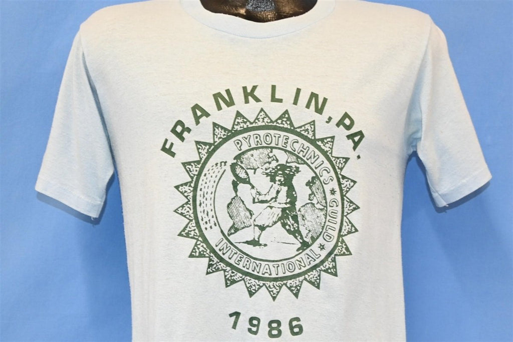 80s Pyrotechnics Guild International 1986 t-shirt Medium product image 1