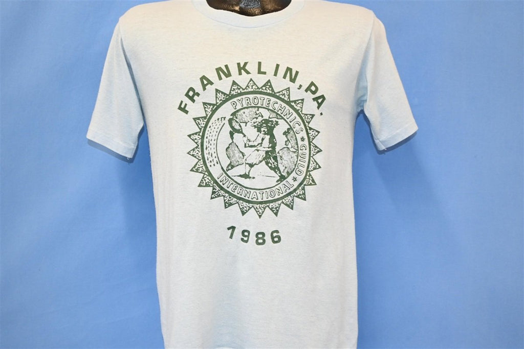 80s Pyrotechnics Guild International 1986 t-shirt Medium product image 2