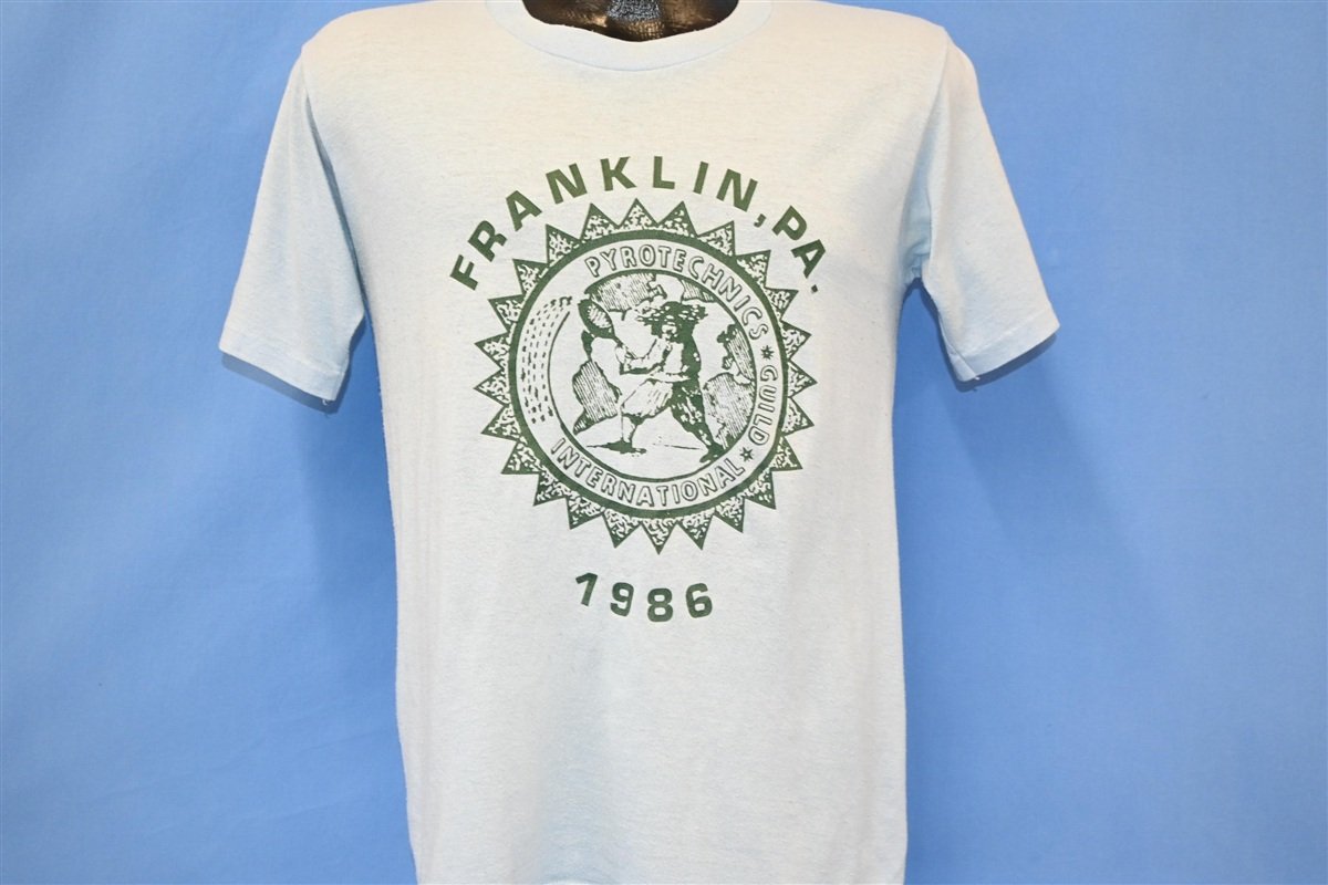 80s Pyrotechnics Guild International 1986 t-shirt Medium product image 2