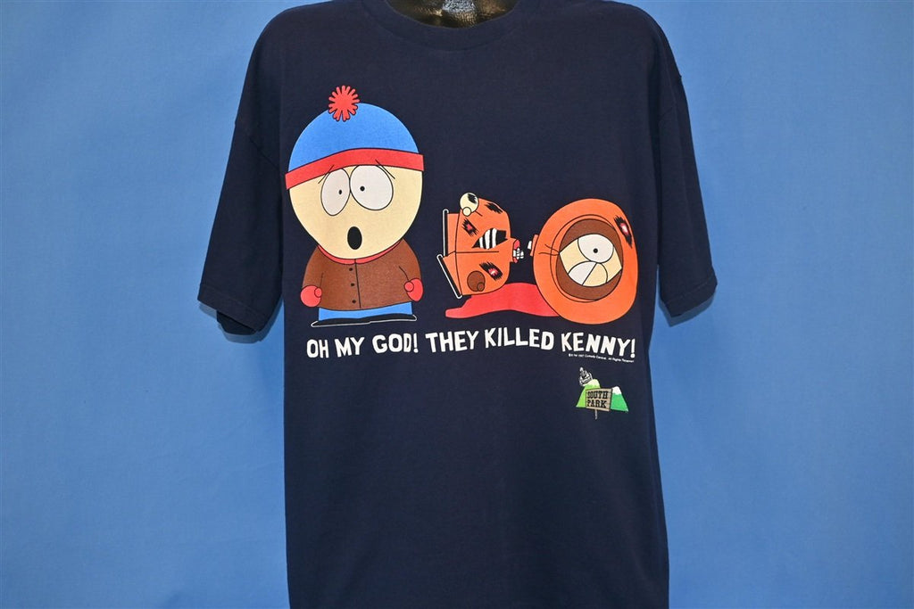 90s South Park Oh My God They Killed Kenny t-shirt Extra product image 2