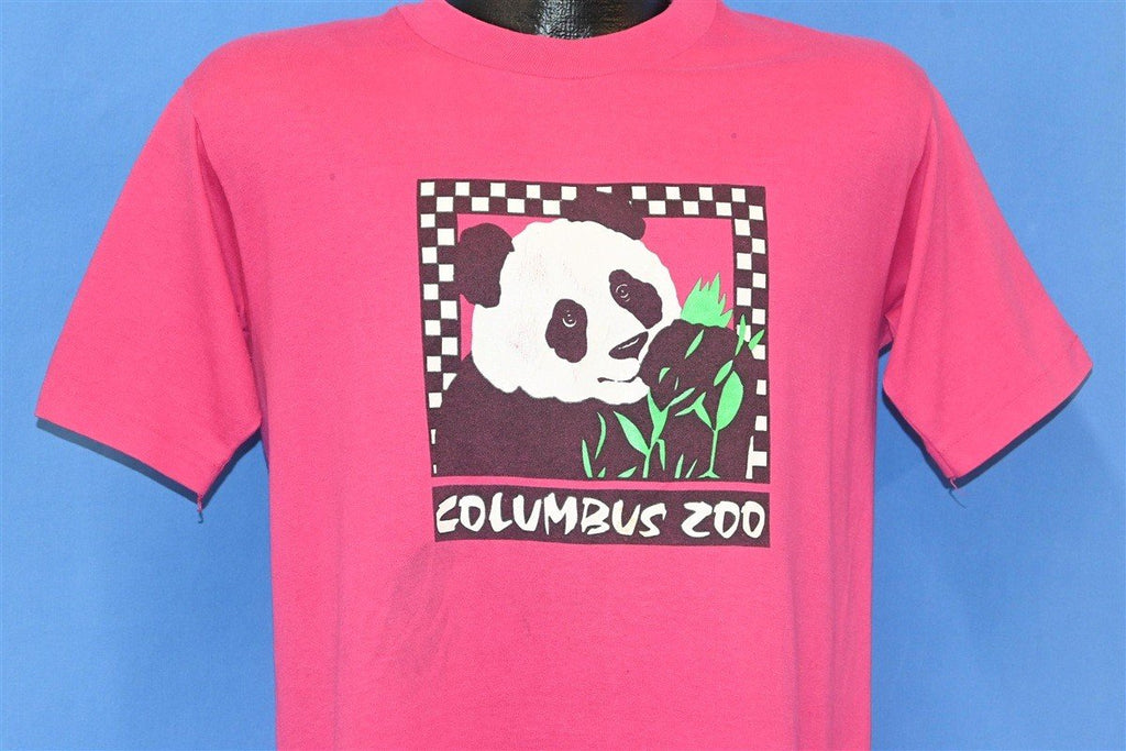 90s Columbus Zoo Giant Panda Bear Ohio Pink t-shirt Medium product image 1