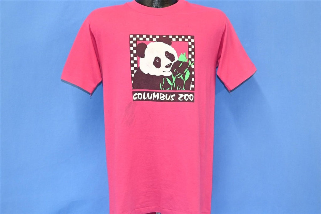 90s Columbus Zoo Giant Panda Bear Ohio Pink t-shirt Medium product image 2