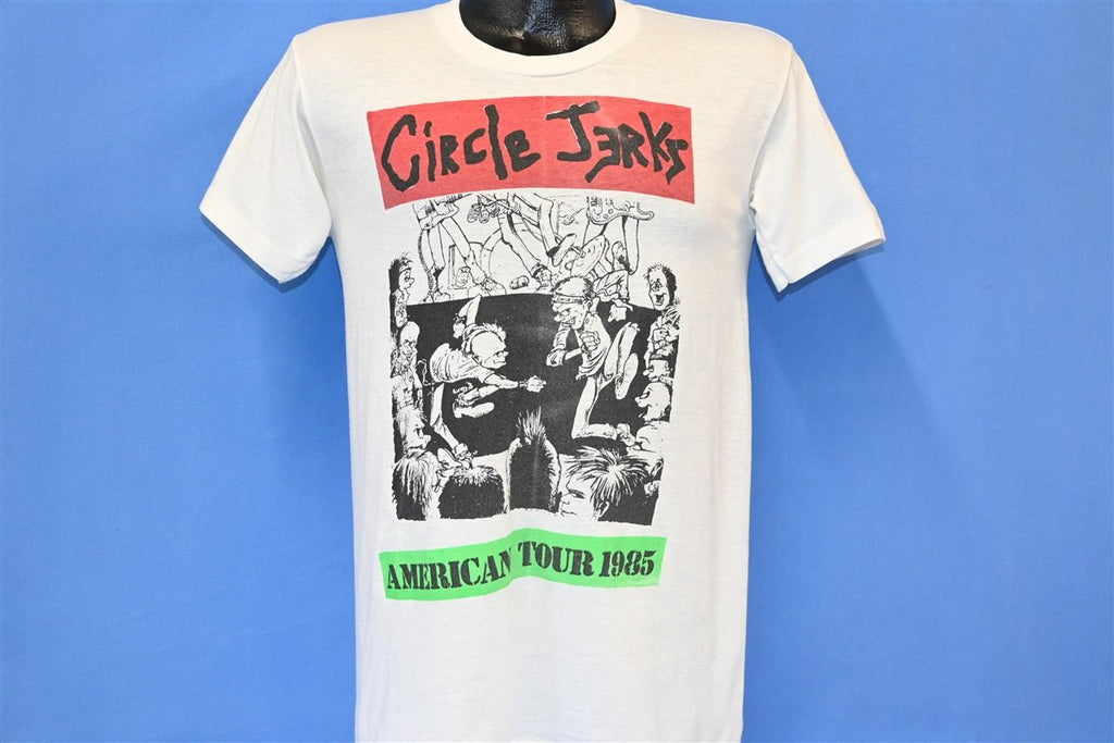 80s Circle Jerks American Tour 1985 Punk Band t-shirt Small product image 2