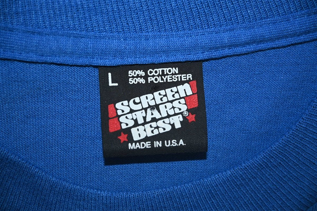 90s Super Gramps Star Grandpa Flocked Letters t-shirt Large product image 3