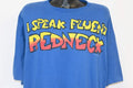 80s I Speak Fluent Redneck Funny Country t-shirt XXXL product image 1