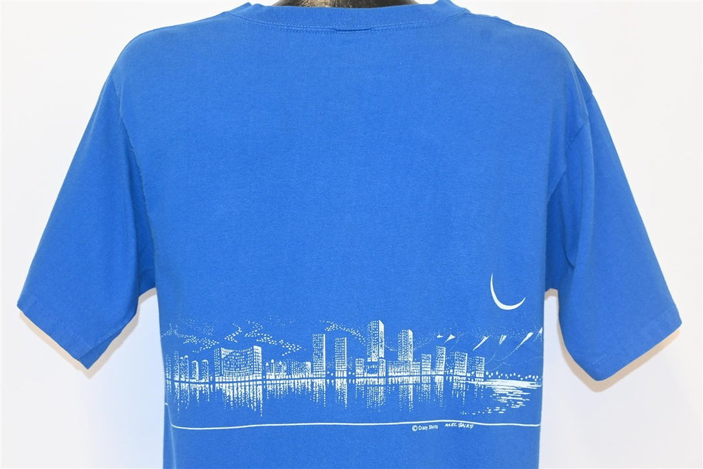 80s Honolulu City Lights Cityscape Crazy Shirts t-shirt product image 3
