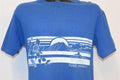 80s Maui Hawaii Sunset Volcano Hibiscus Flower t-shirt product image 1