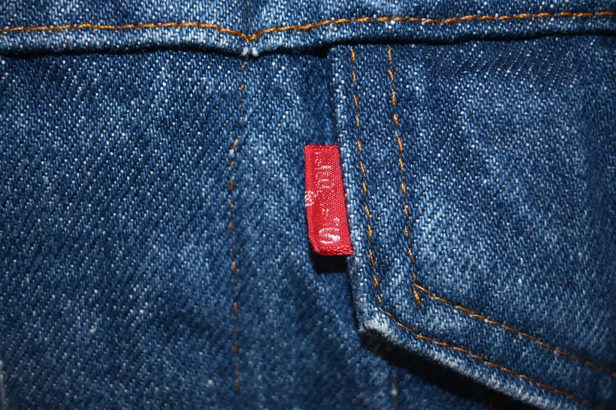 80s Levis Type 3 Trucker Red Tab Denim Jacket Small product image 3