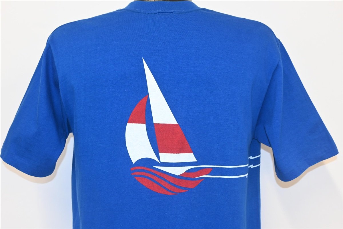 80s Kona Coast Yacht Club Sailboat Crazy Shirts t-shirt product image 3