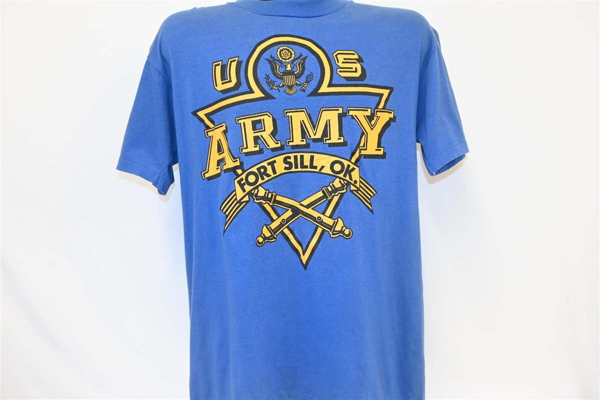 80s US Army Fort Sill Oklahoma Military Artillery t-shirt product image 2