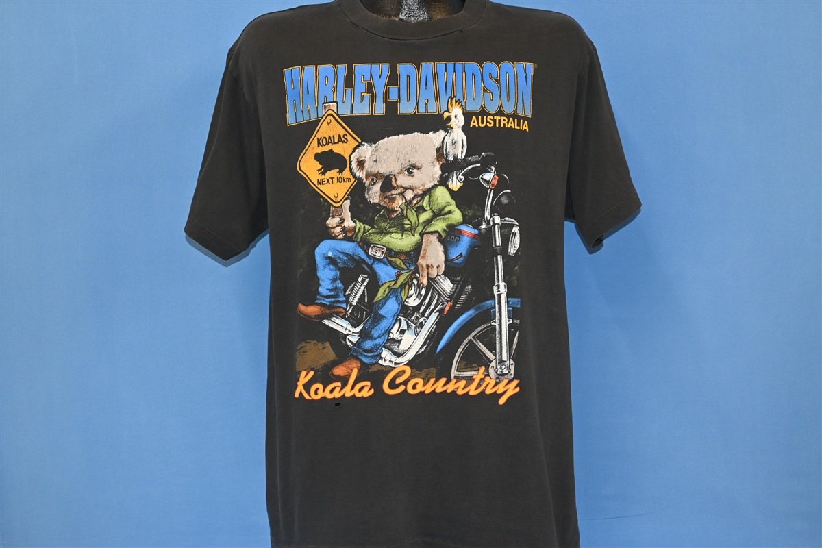 90s Harley-Davidson Australia Koala Country t-shirt Medium product image 2