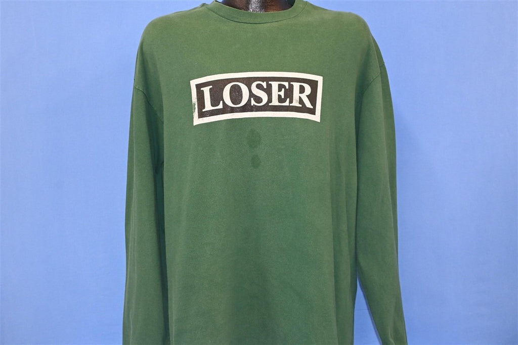 90s Loser Logo PHUC Clothing Long Sleeve Skate t-shirt Large product image 2