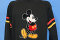 90s Disney Mickey Mouse Flocked Cartoon Sweatshirt Medium product image 1