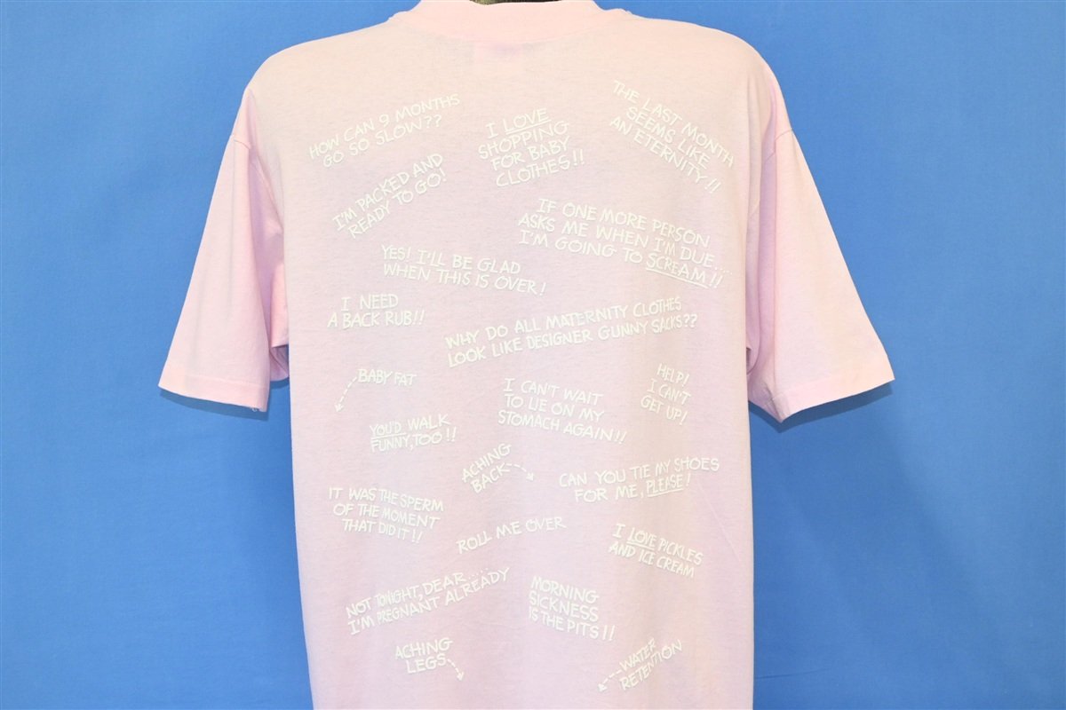 80s Positively Pregnant! Puffy Paint Baby t-shirt Extra product image 4
