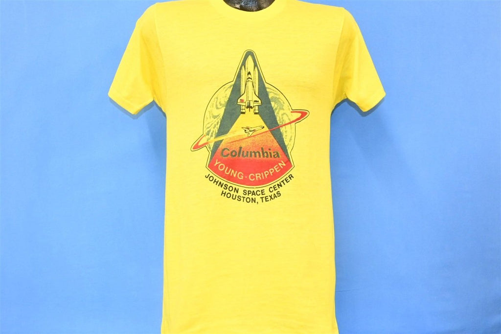 80s Columbia Space Shuttle STS-1 Mission Houston t-shirt product image 2