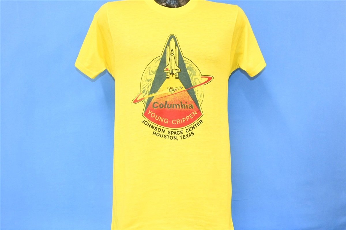 80s Columbia Space Shuttle STS-1 Mission Houston t-shirt product image 2
