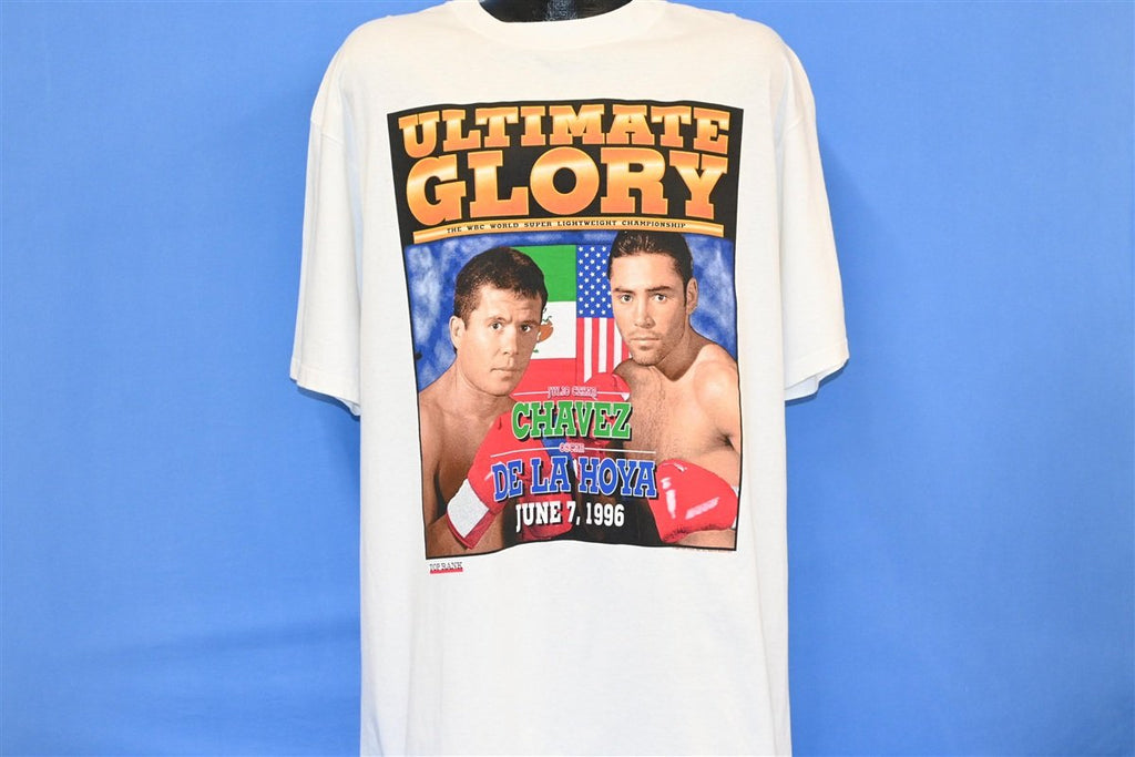 90s Ultimate Glory Chavez Vs De La Hoya t-shirt Extra Large product image 2