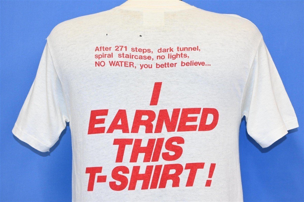 80s I Climbed Diamondhead and Lived Hawaii t-shirt Medium product image 4