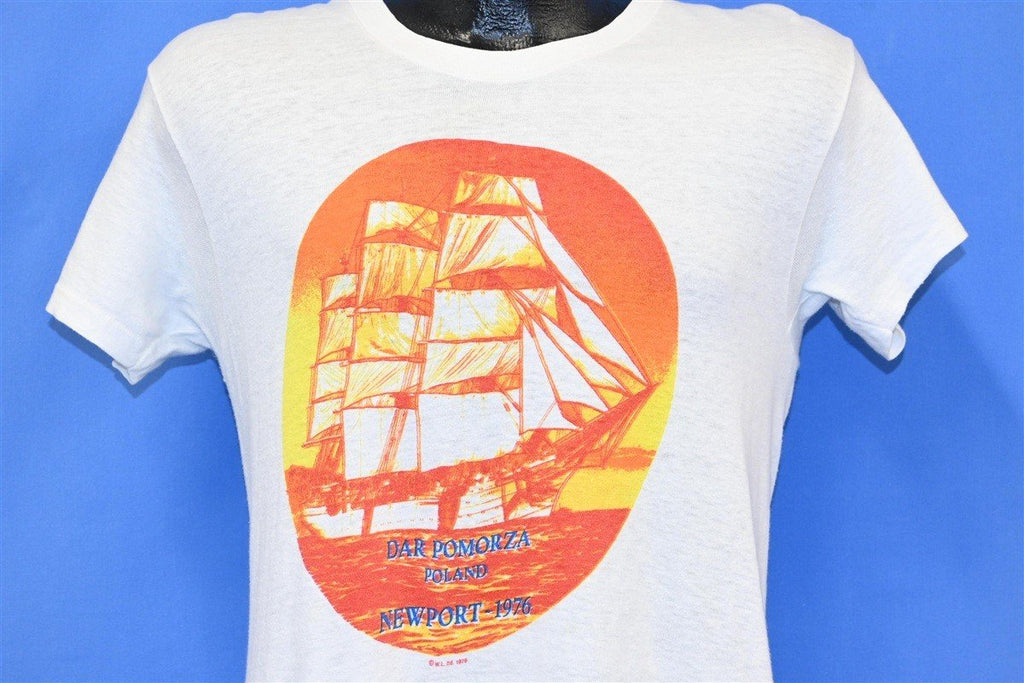 70s Dar Pomorza Poland Tallship Newport 1976 t-shirt Medium product image 1
