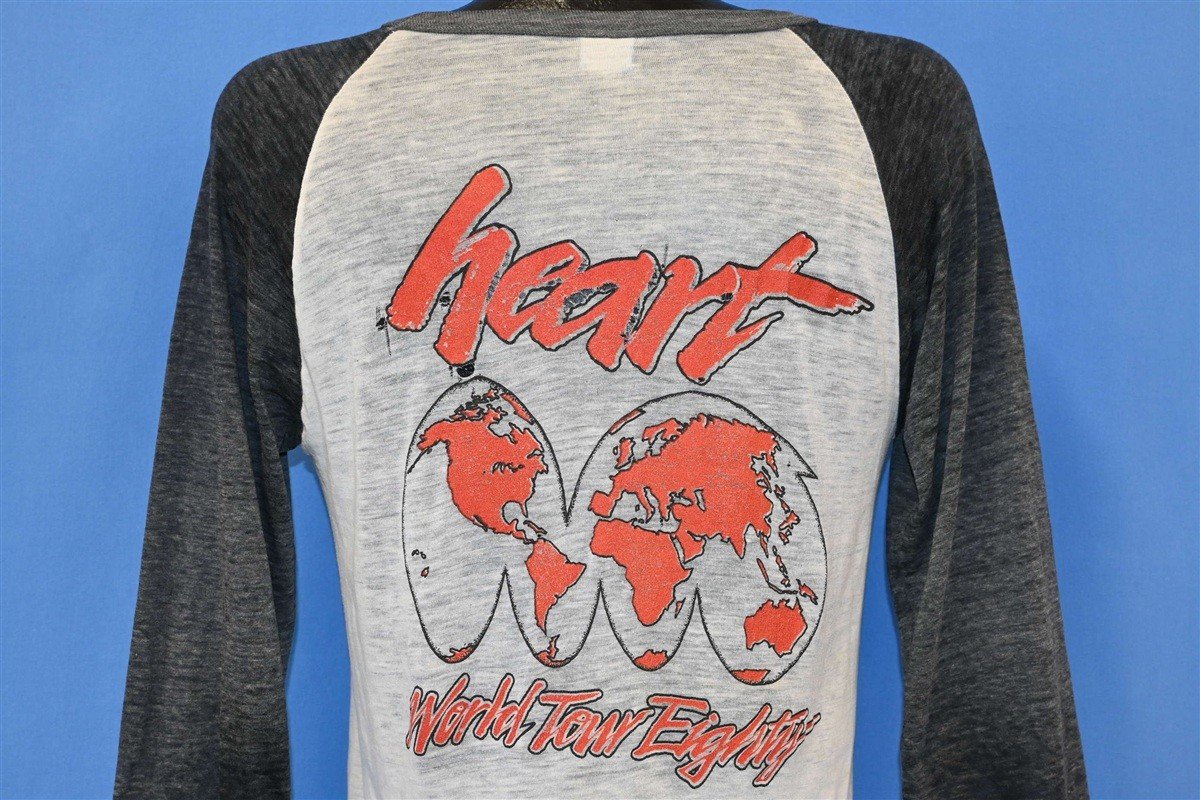 80s Heart Bebe le Strange World Tour Distressed t-shirt product image 3