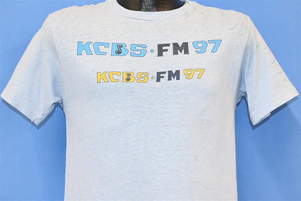 80s KCBS FM 97 San Francisco Radio Station t-shirt Medium product image 1