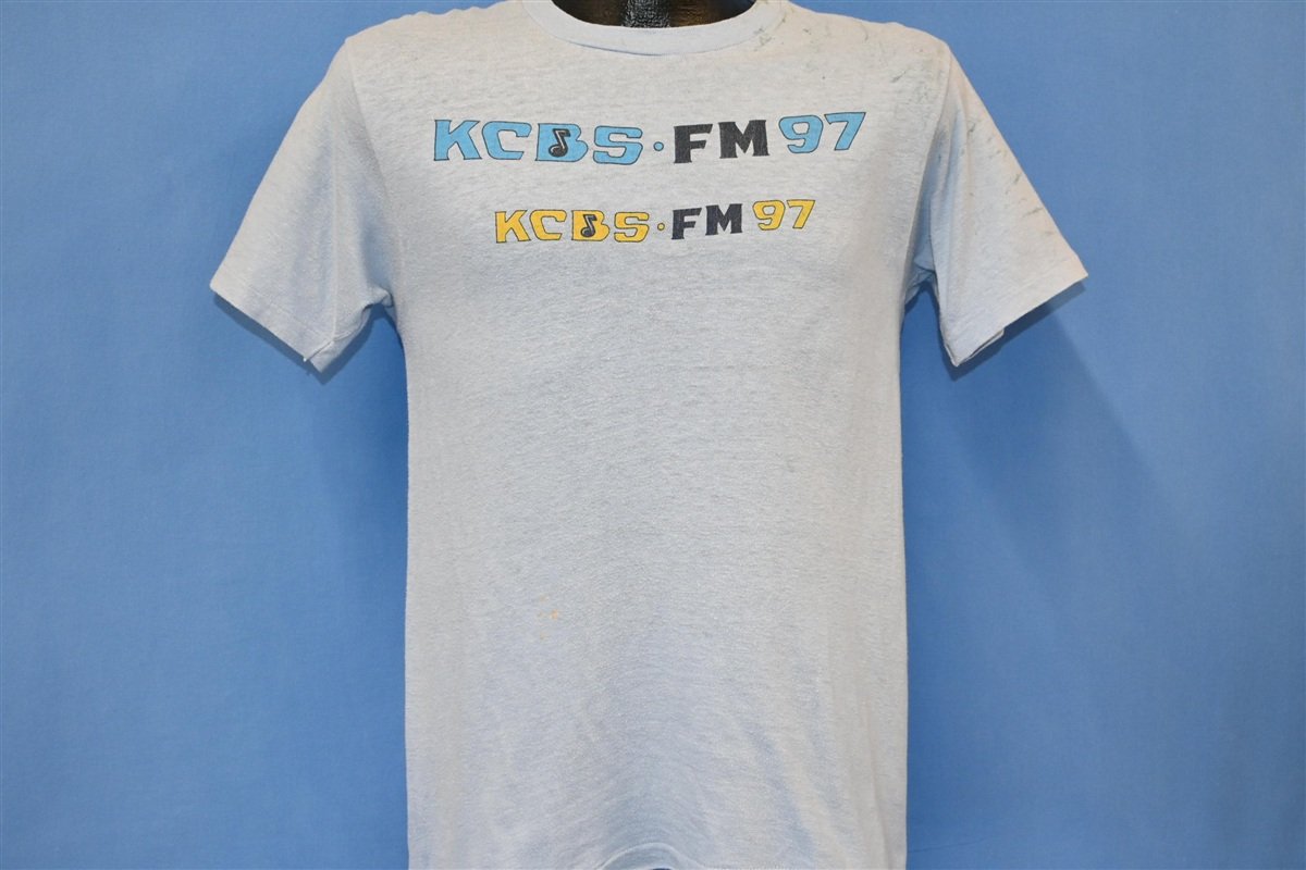 80s KCBS FM 97 San Francisco Radio Station t-shirt Medium product image 2