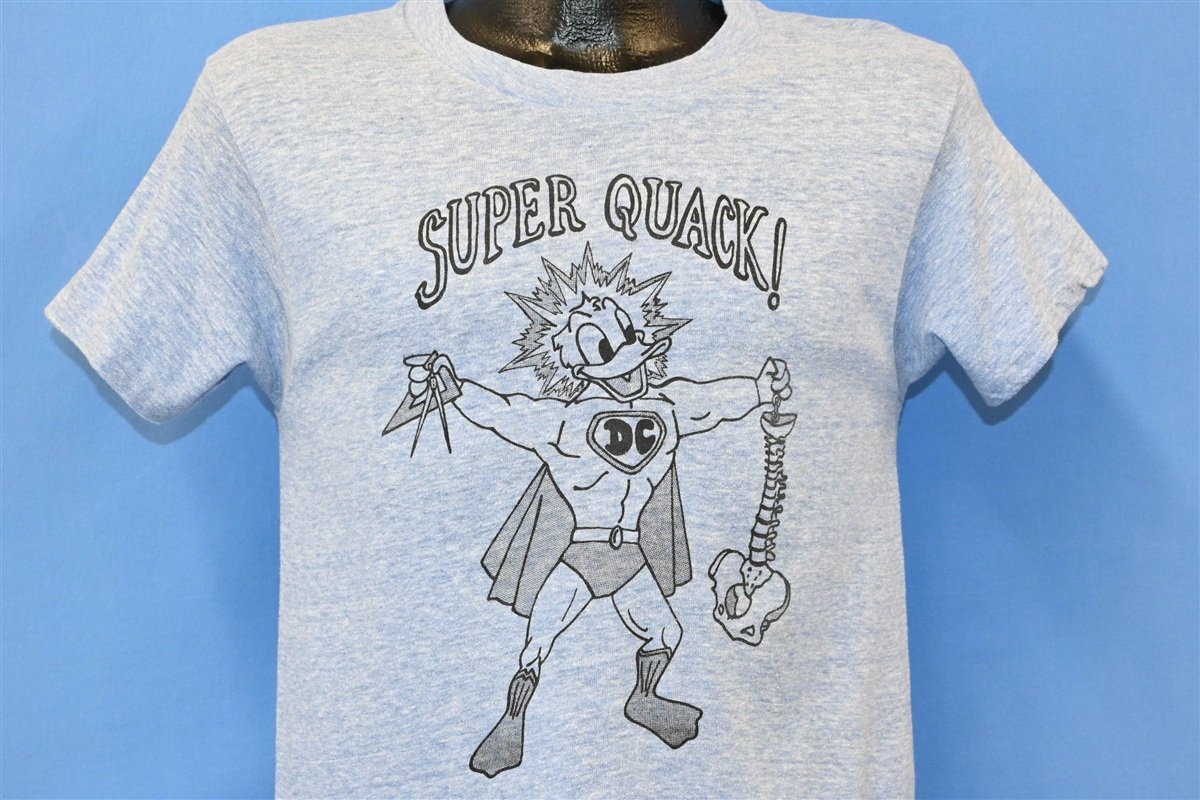 70s Super Quack! Doctor of Chiropractic Spoof t-shirt Medium product image 1