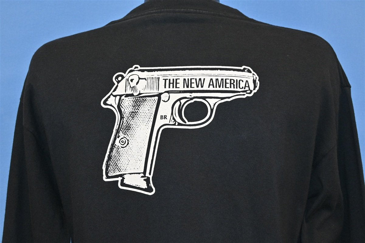 Y2K Bad Religion New America Flames Punk Rock t-shirt Large product image 3