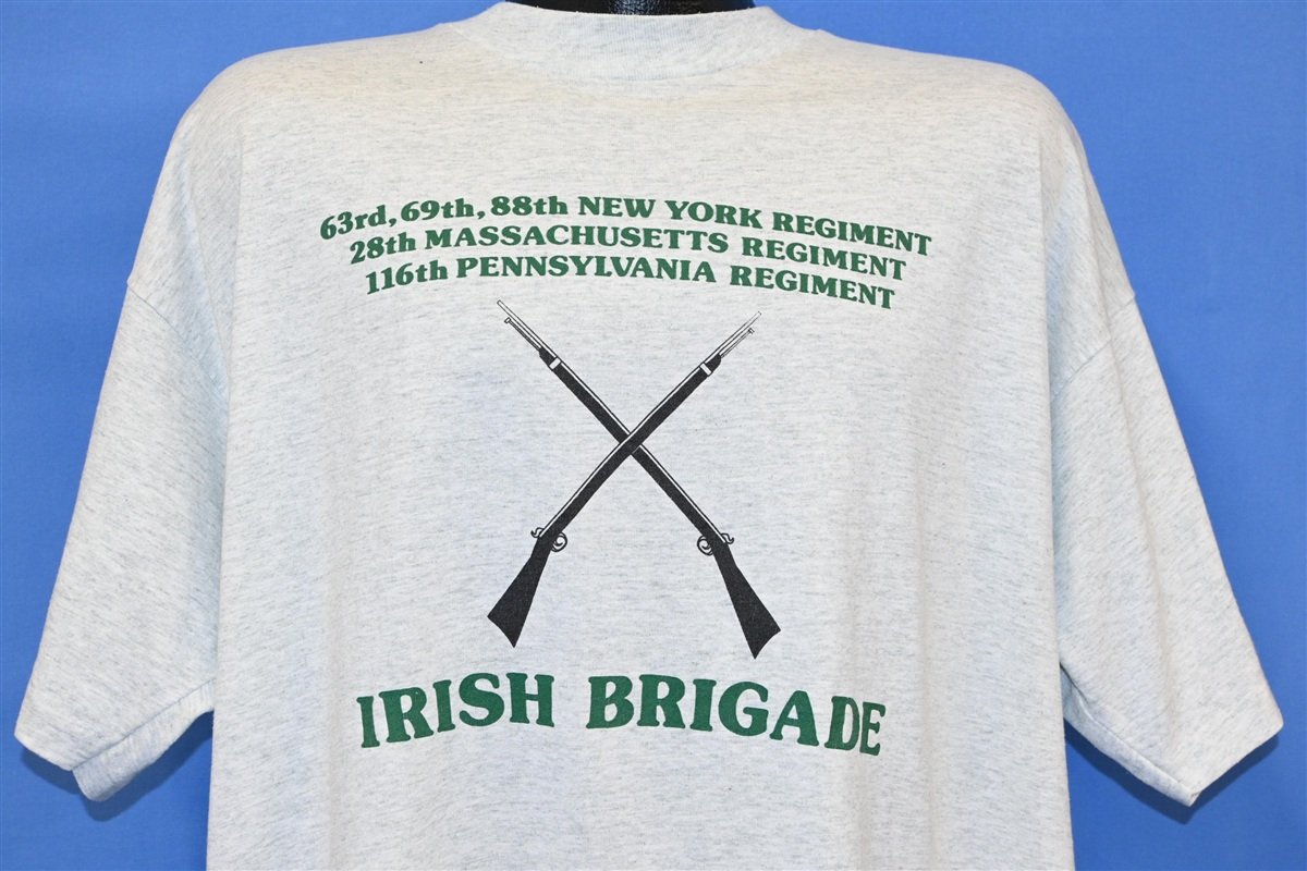 90s Irish Brigade Union Army Infantry Military t-shirt XXL product image 1
